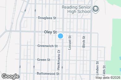 Map image of the property - 622 N 11th St