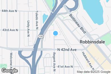 Map image of the property - 4248 Regent Ave N