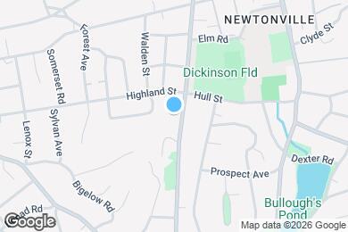 Map image of the property - 409 Lowell Ave