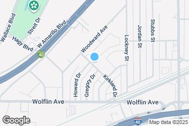 Map image of the property - 1527 Kirkland Dr