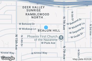 Map image of the property - 1101 W Wickieup Ln