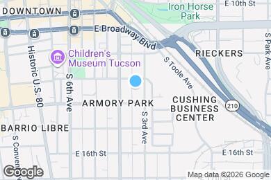 Map image of the property - 335 S Railroad Ave