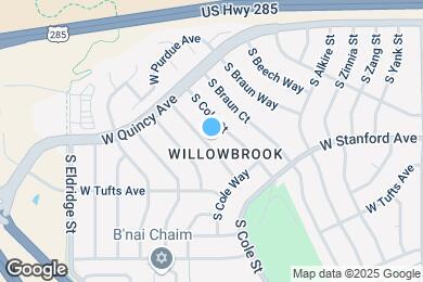 Map image of the property - 4464 S Cole Ct
