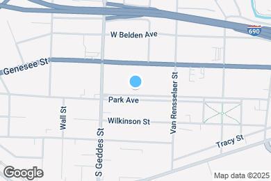 Map image of the property - 624 Park Ave