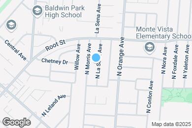 Map image of the property - 549 N La Sena Ave