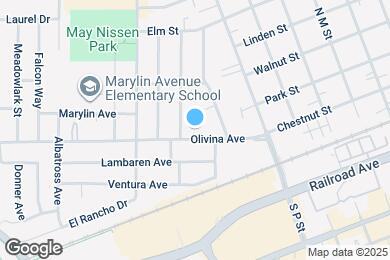 Map image of the property - 1374 Olivina Ave