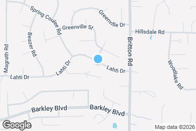 Map image of the property - 1451 Lahti Dr
