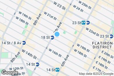 Map image of the property - 165 W 18th St