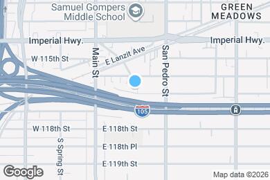 Map image of the property - 207 E 116th Pl