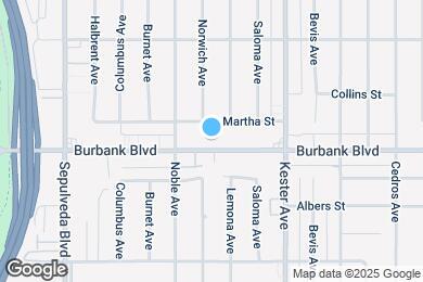 Map image of the property - 15025 Burbank Blvd