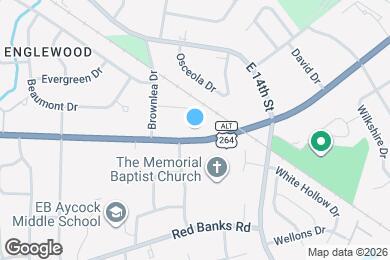 Map image of the property - 1509 Greenville Blvd SE