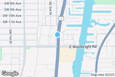 Map image of the property - 1499 S Federal Hwy