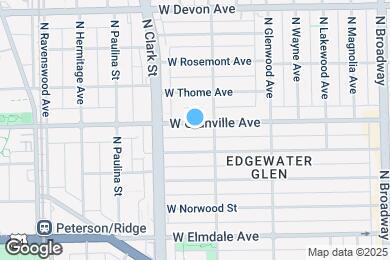 Map image of the property - 1519 W Granville Ave