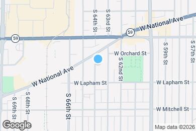 Map image of the property - 1532 S 64th St