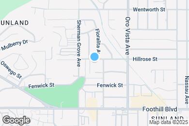 Map image of the property - 8522 Hillrose St
