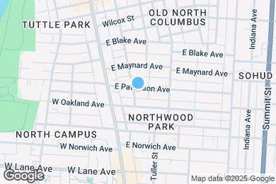 Map image of the property - 57 E Patterson Ave