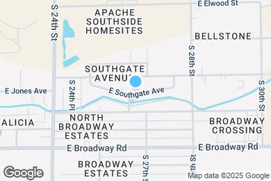 Map image of the property - 2616 E Southgate Ave