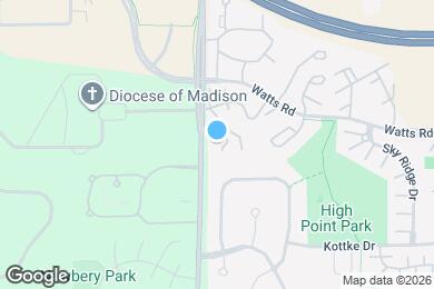 Map image of the property - 5 High Point Woods Dr