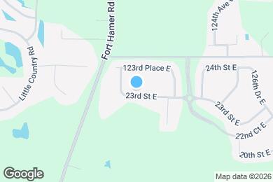 Map image of the property - 12250 23rd St E