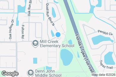 Map image of the property - 2412 Quail Cove Ct