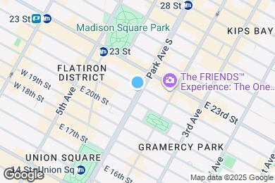Map image of the property - 280 Park Ave S