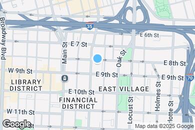 Map image of the property - Courthouse Lofts