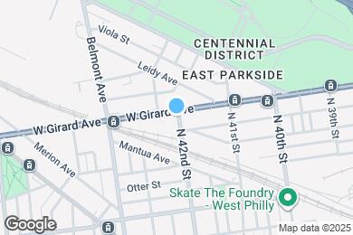 Map image of the property - 4200 W Girard Ave