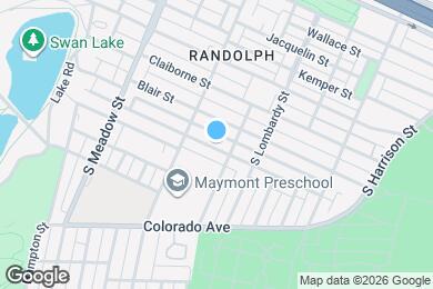 Map image of the property - 1716 Winder St