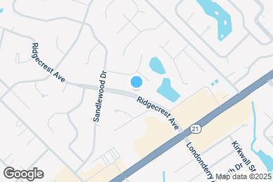 Map image of the property - 2462 Ridgecrest Ave