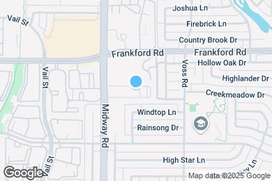 Map image of the property - 18040 Midway Rd