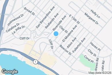 Map image of the property - 421 Tustin Ave