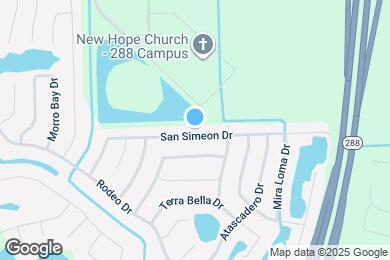 Map image of the property - 85 San Simeon Dr