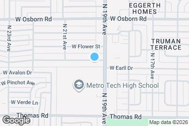 Map image of the property - 1919 W Earll Dr