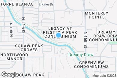 Map image of the property - 7303 N 14th St