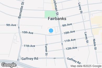 Map image of the property - 635 10th Ave