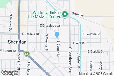 Map image of the property - 34 S Custer St