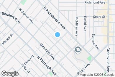 Map image of the property - Magnolia on Moser