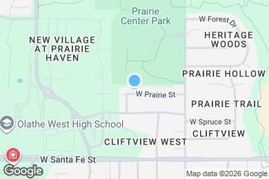 Map image of the property - 1726 W Prairie St