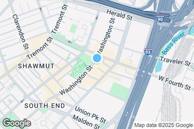 Map image of the property - 1166 Washington St
