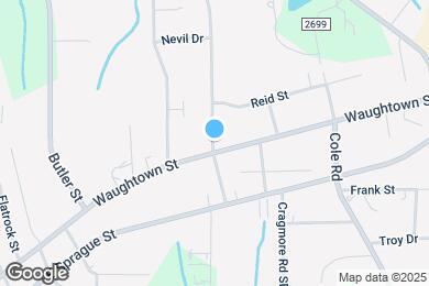 Map image of the property - 2601 Waughtown St