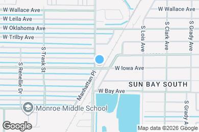 Map image of the property - 5908 S Manhattan Ave