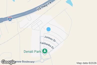 Map image of the property - 1235 Kodiak Dr