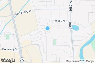 Map image of the property - 3953 W Yonex Dr