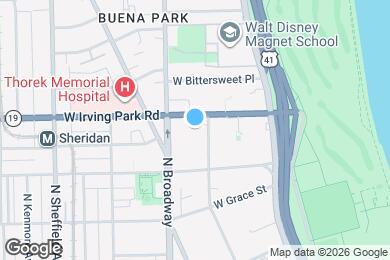 Map image of the property - 3930 N Pine Grove Ave