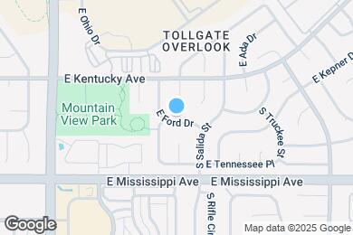 Map image of the property - 17433 E Ford Dr