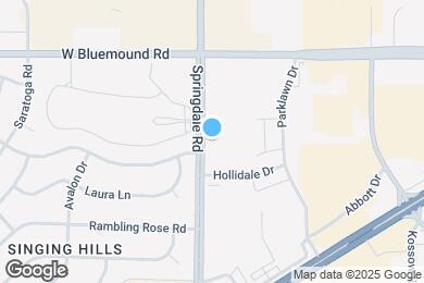 Map image of the property - Springdale Apts