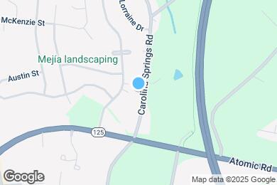 Map image of the property - 626 Carolina Springs Rd