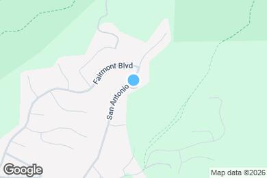 Map image of the property - 3810 San Antonio Rd