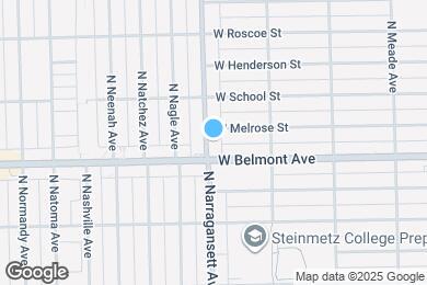 Map image of the property - 3215 N Narragansett Ave