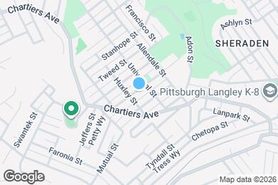 Map image of the property - 1115 Fairdale St